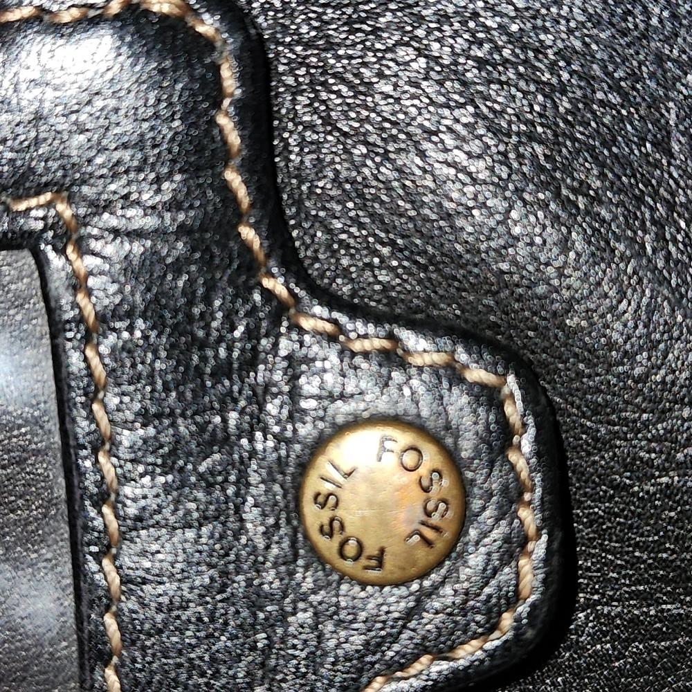 FOSSIL LEATHER BAG - Picture 4 of 6